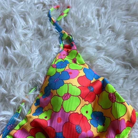 Floral Multicolor Bikini Set - Picture 10 of 13